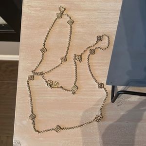 Kendra Scott Devalyn Logo Necklace